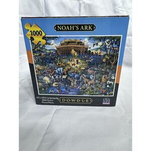 DOWDLE "NOAH'S ARK" RARE PUZZLE‎ 1000 pieces--SEALED NEW IN BOX